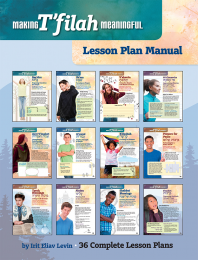 Making T'filah Meaningful Lesson Plan Manual