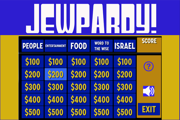 jewish loaded questions game