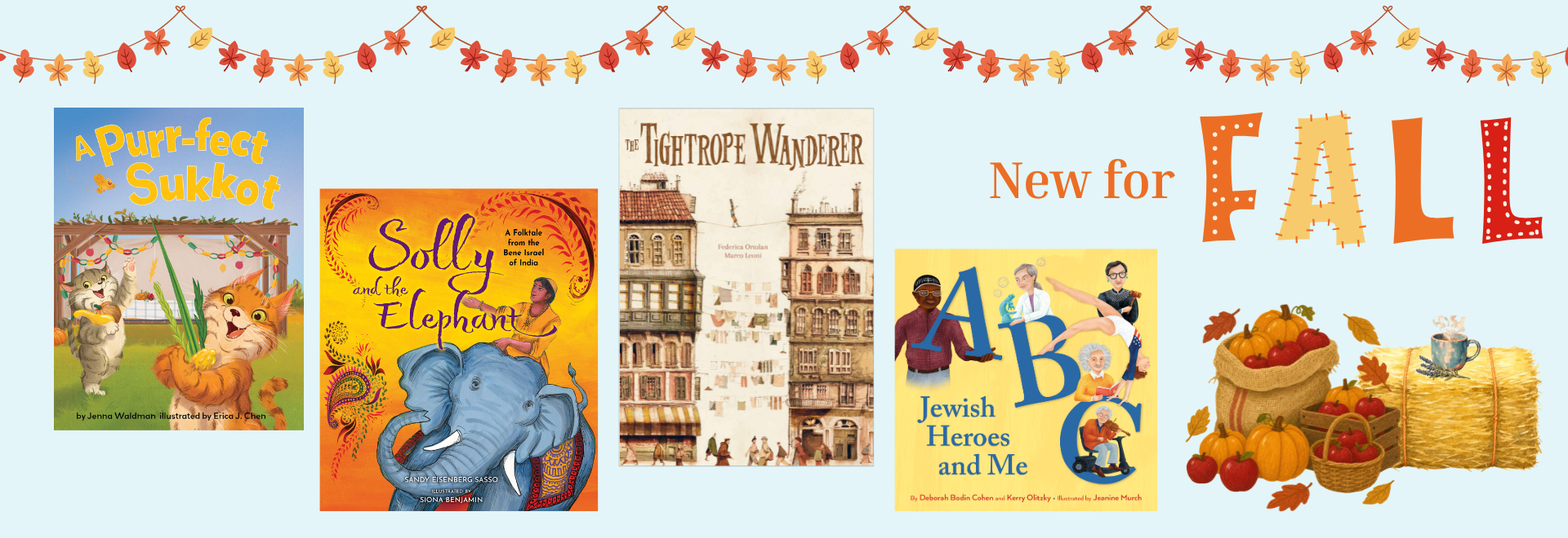Spring 2026 new books - Apples & Honey Press