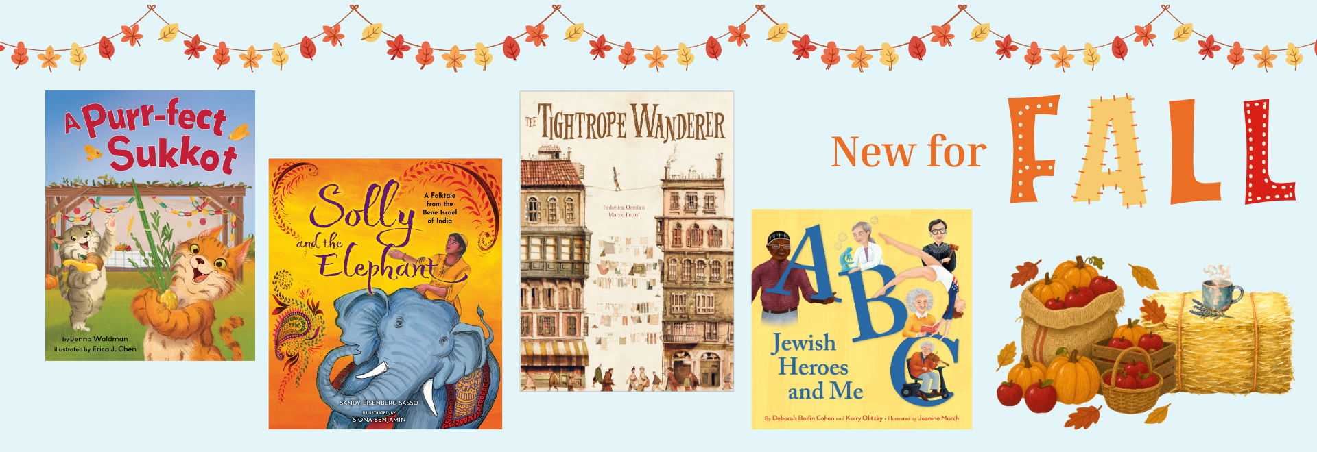 Spring 2026 new books - Apples & Honey Press