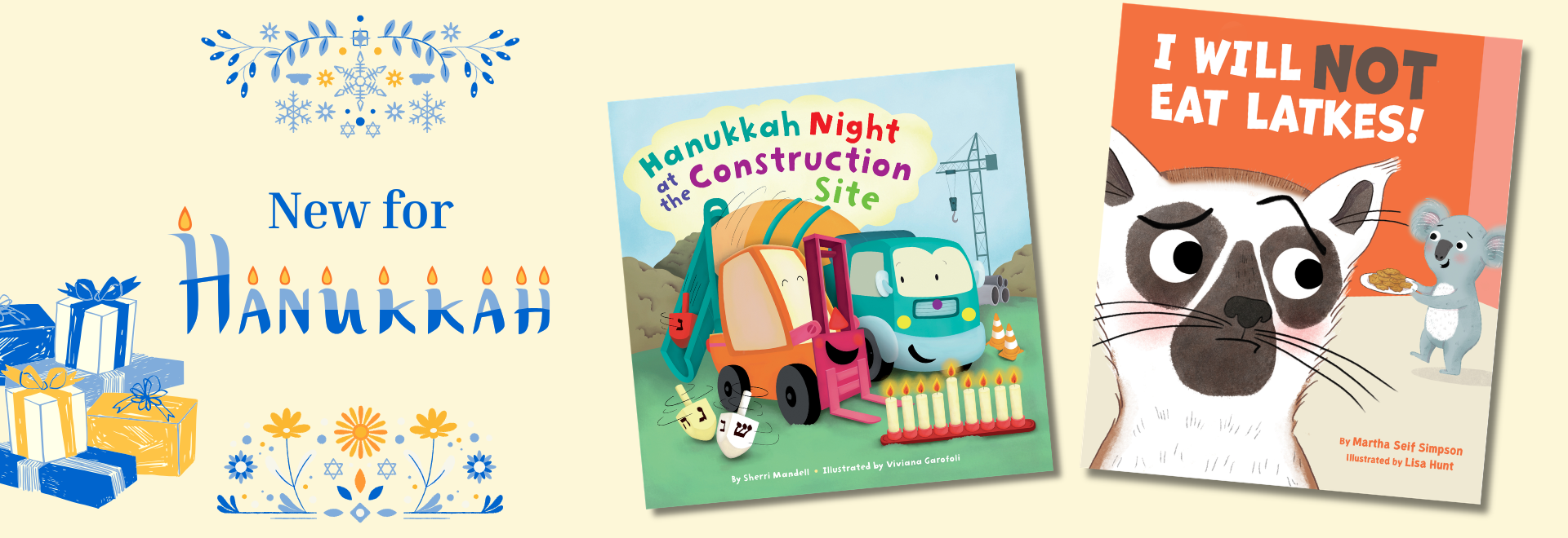 Spring New for Hanukkah - Apples & Honey Press